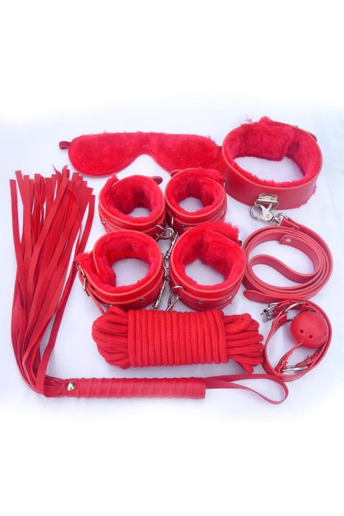 Fantasy 7-Piece Whip and Handcuff Set NightLight 8014