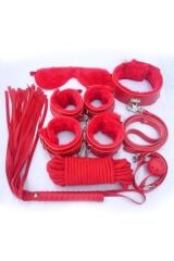 Fantasy 7-Piece Whip and Handcuff Set NightLight 8014