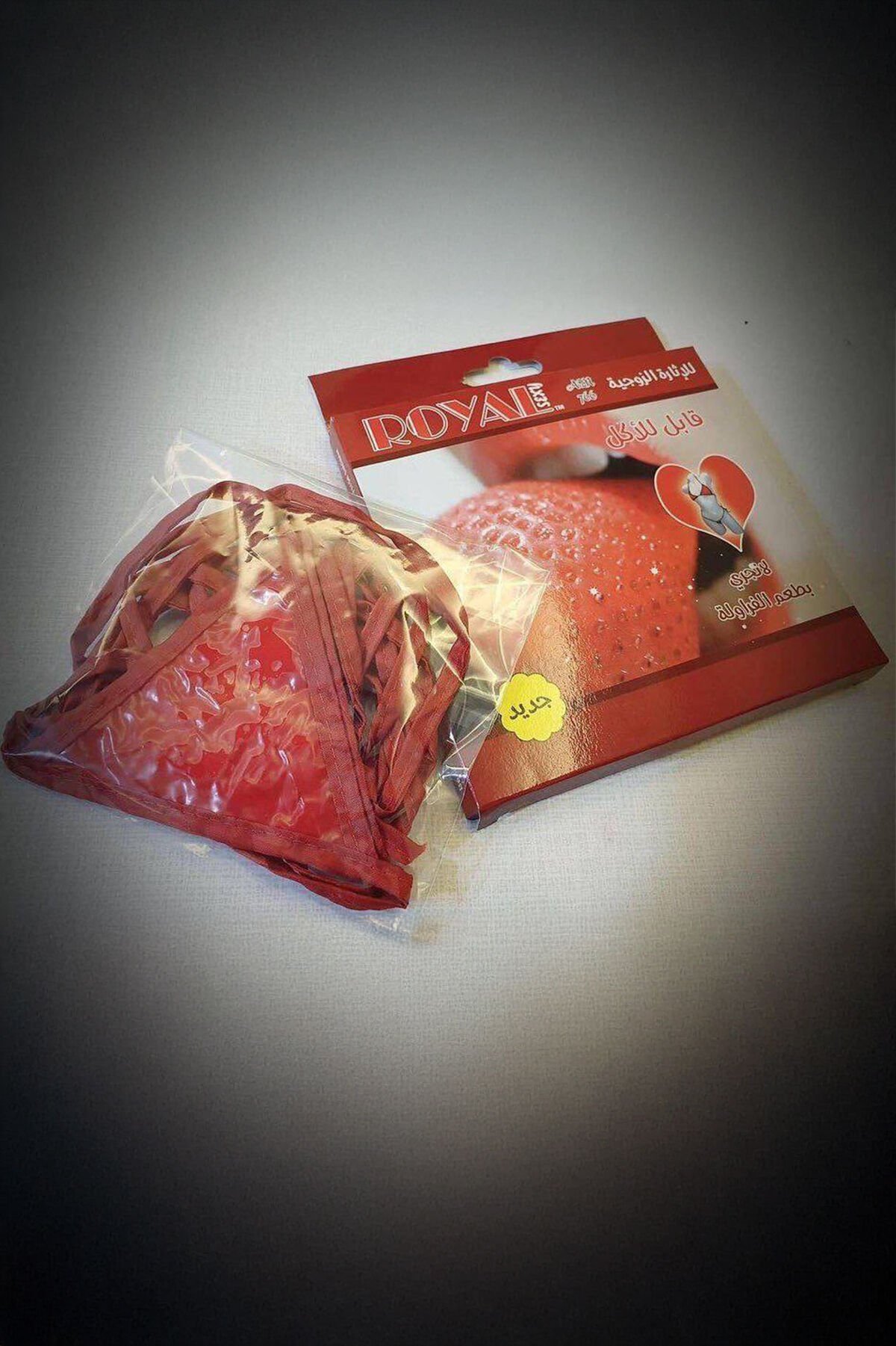 ROYAL Çilek Aromalı Yenilebilir Fantezi İç Çamaşırı