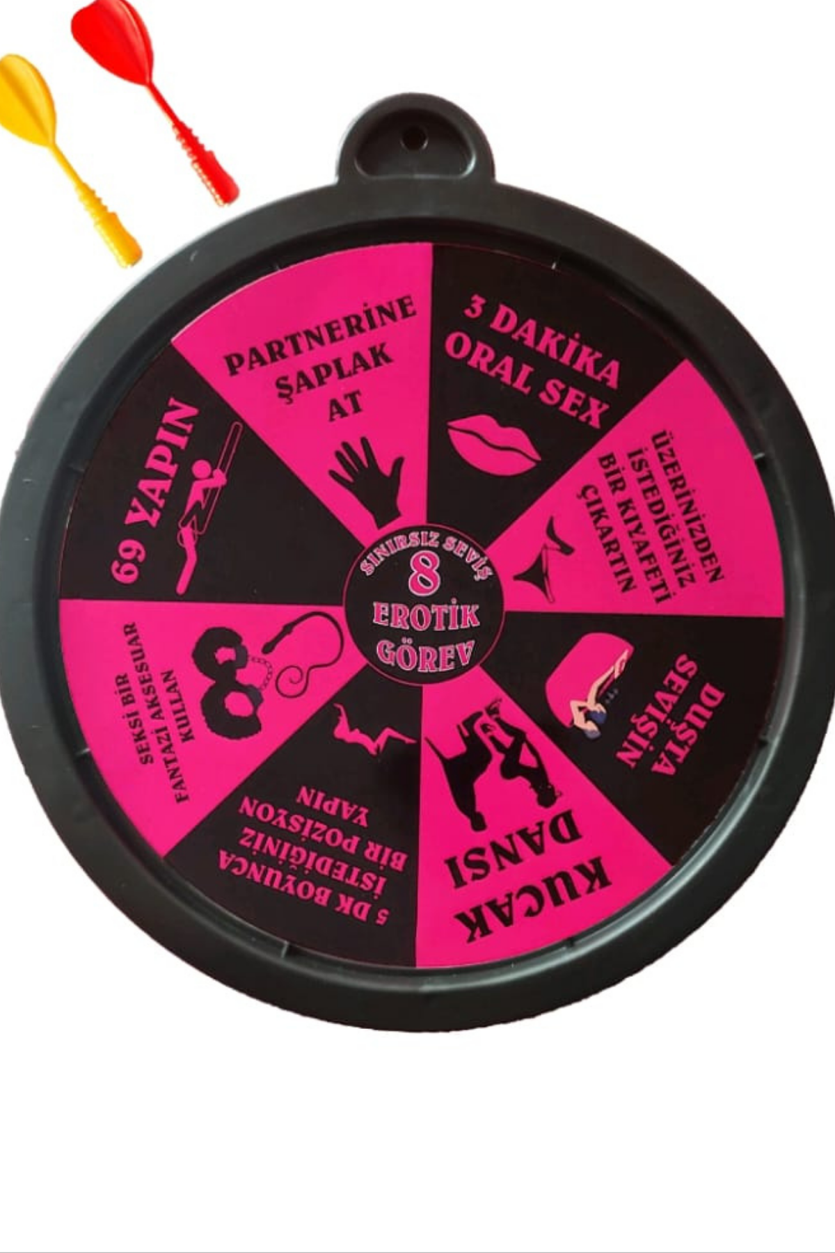 8 Erotik Görev Dart Oyunu