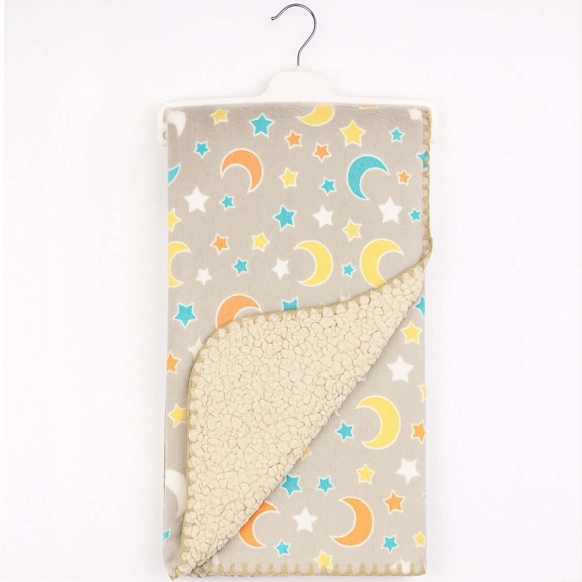 Welsoft Astarlı Yıldızlı Bebek Battaniyesi