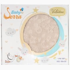 Baby Serra Valentine Soft Vizon Bebek Battaniyesi