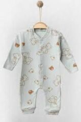 Ayıcık Kabartmalı Yumuşak Bebek Tulum – 0-3 Ay – 3-6 Ay – 6-9 Ay