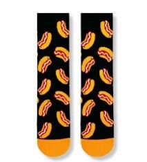 3’lü Desenli Unisex Çorap Seti Pizza Hot Dog Çilek Desenli Soket Çorap 36-40 numara ile uyumludur