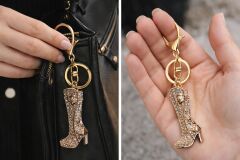 Taşlı Çizme Figürlü Anahtarlık