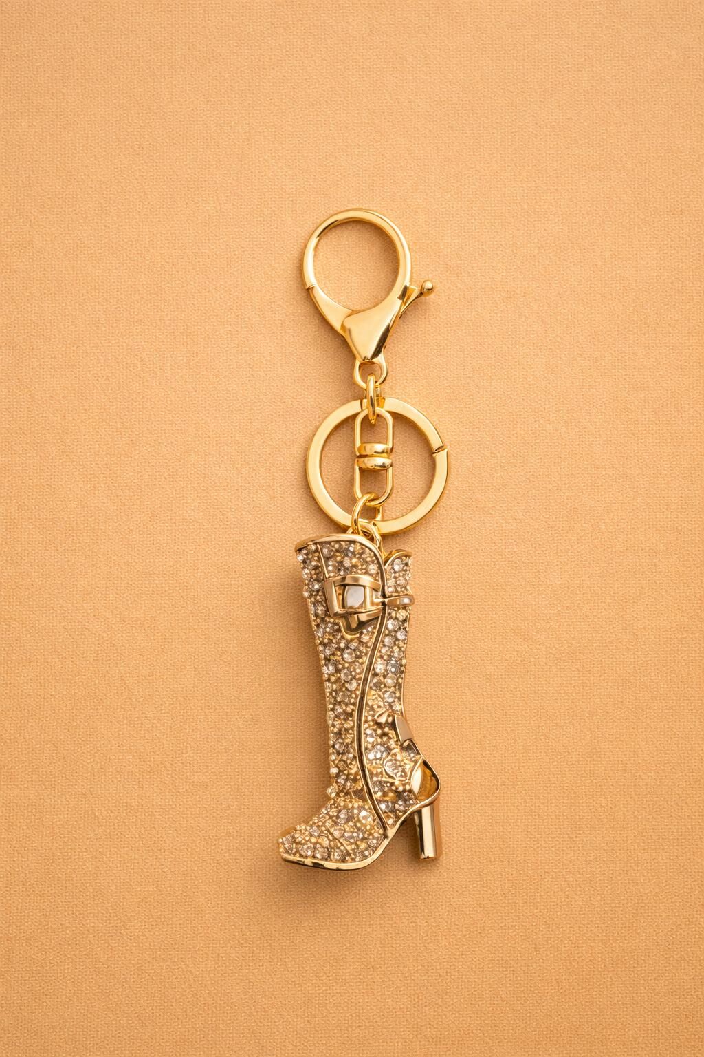 Taşlı Çizme Figürlü Anahtarlık