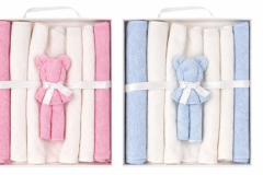 Pamuk Baby 7’li Havlu Ağız Mendili Seti