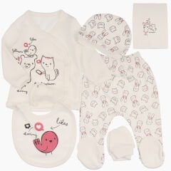 Yenidoğan 5’li Hastane Çıkışı Seti